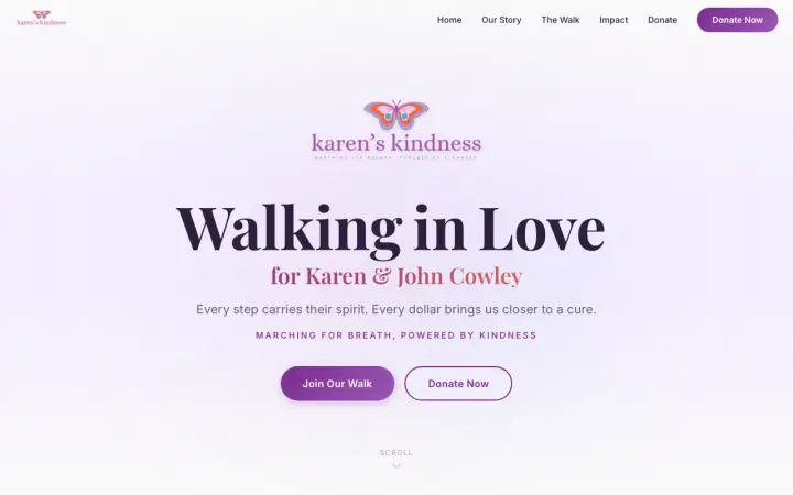 Homepage of Karen's Kindness