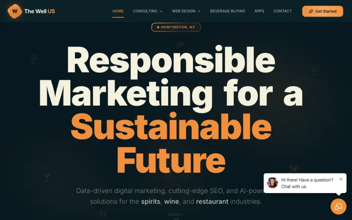 Homepage of The Well
